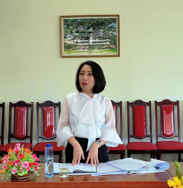 Kiểm tra công tác lý lịch tư pháp tại Sở Tư pháp tỉnh Lào Cai